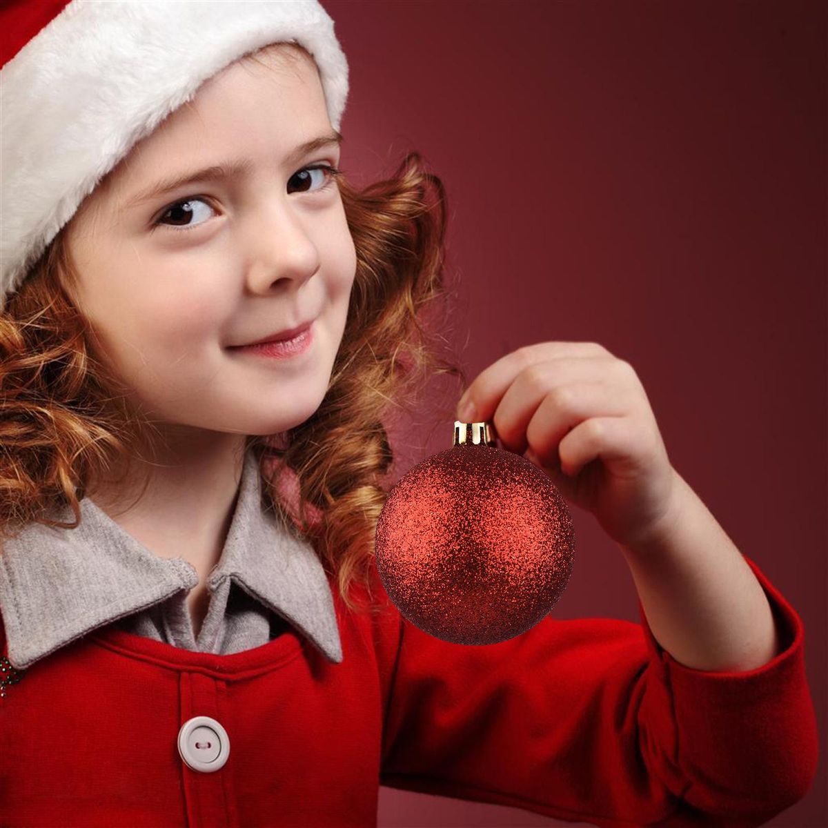 Christmas Hanging Balls Set of 12 Christmas Decoration Ball for Christmas Props Ornaments Party Decoration