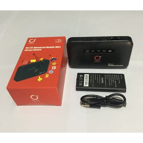 4G LTE-Advanced Mobile WiFi With 300Mbps Speed -  LAN Port & 10Hours - 2600mAh