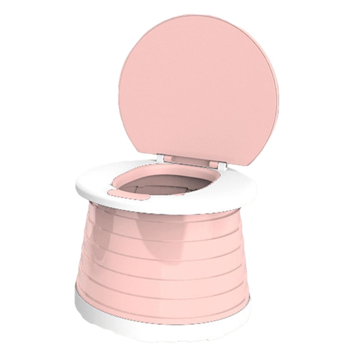 Travel Children Folding Toilet Seat Toddler Baby Potty Pink