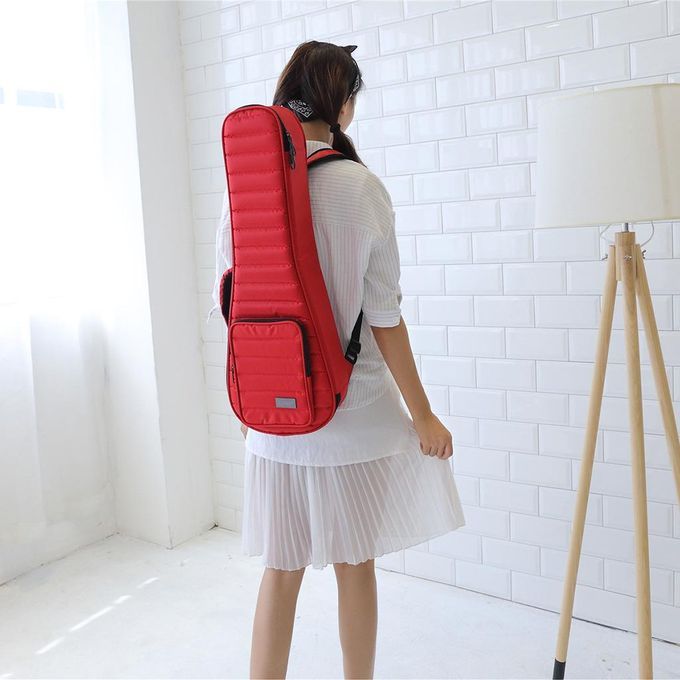 Ukulele Guitar Bag Waterproof Shoulder Bag Backpack Carrying Accessory