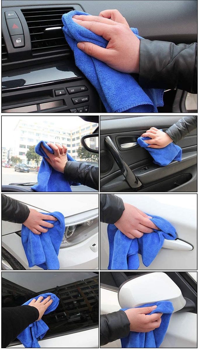 30*70CM 100% Super Absorbent Car Wash Towel.For All Cars (5 Pieces)