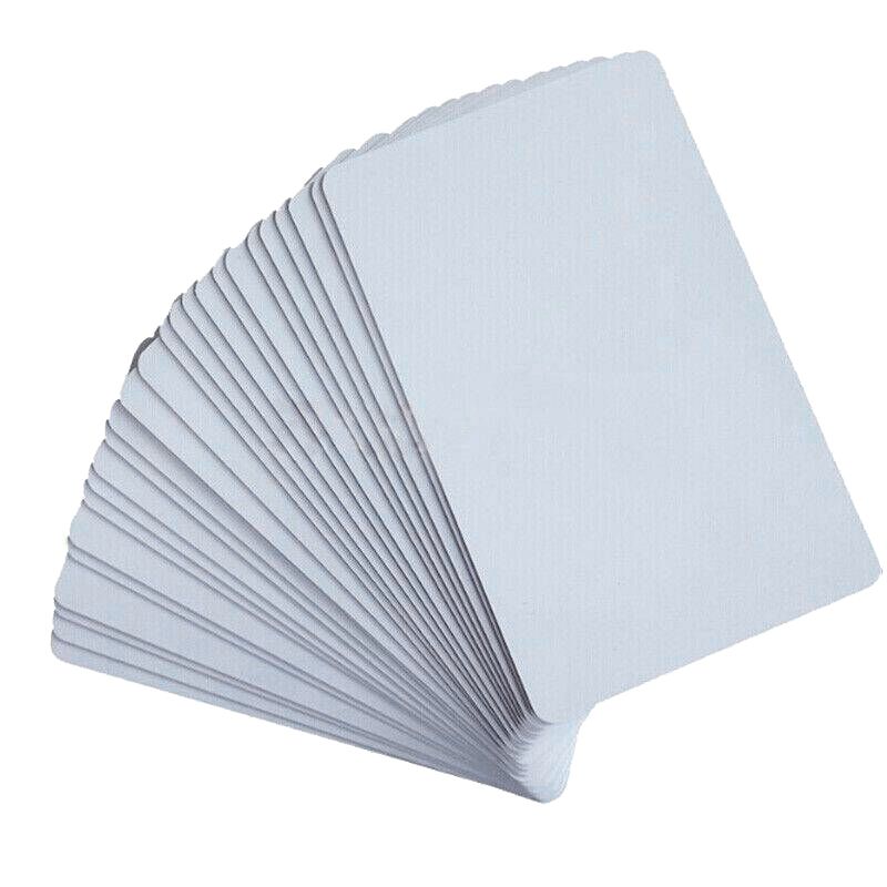20Pcs NFC Cards White Blank For NTAG215 PVC Tags