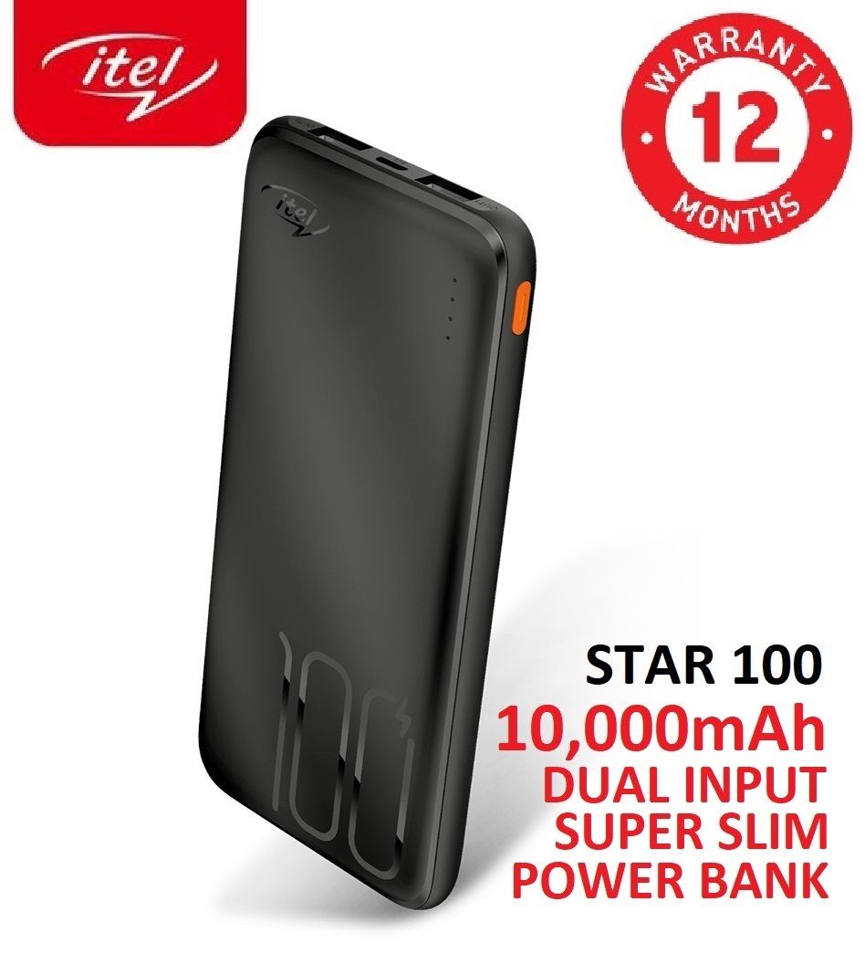 Super Slim 10000mAh 2.1A Fast Charging Power Bank