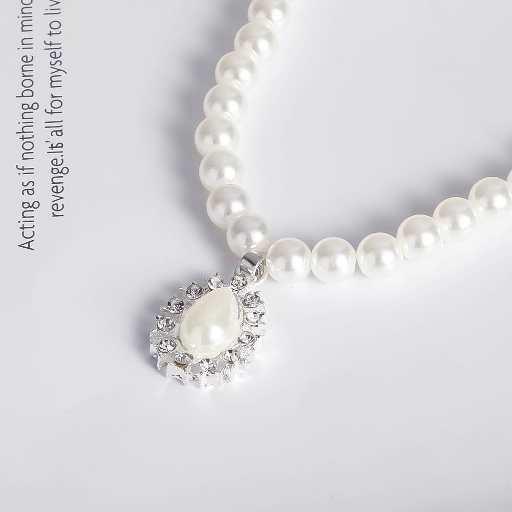 Jewelry Pearl Lovely Earring Jewellery Set