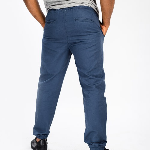 Signature Unisex Chinos Joggers - Navyblue