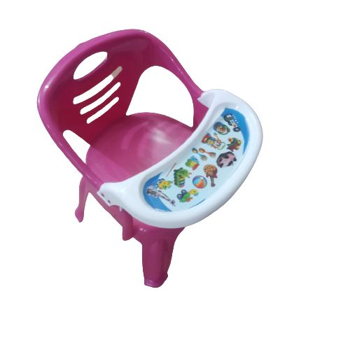 Children Plastic Chair With Attached Table School