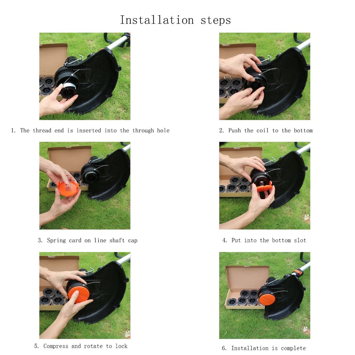 Garden Hand  Tool Lawn Mower Parts, Product Specifications: Orange Cover