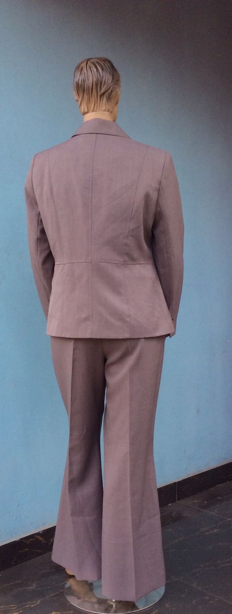 Gorgeous Two Button Plus Size Pant Suit