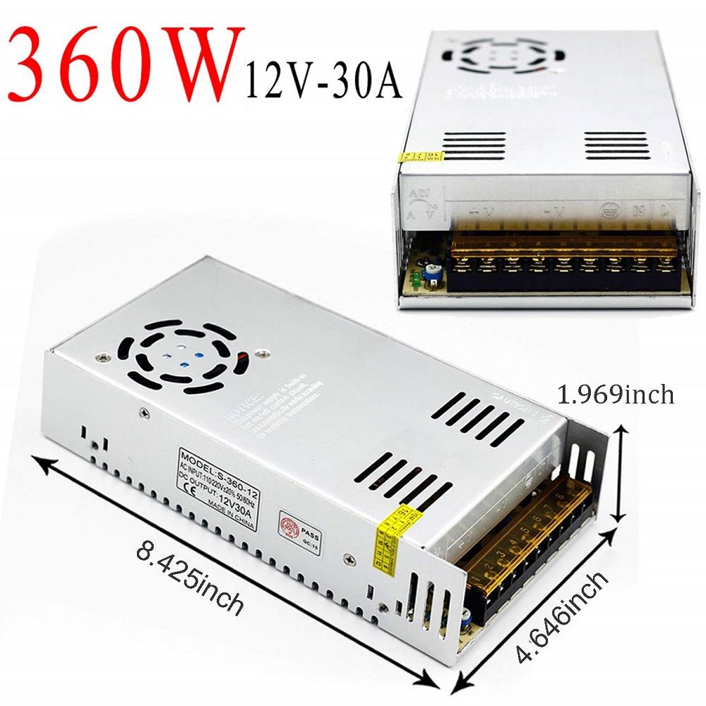 Power Supply AC-DC 12V 3A 5A 10A 15A 20A 30A 40A 42A 60A