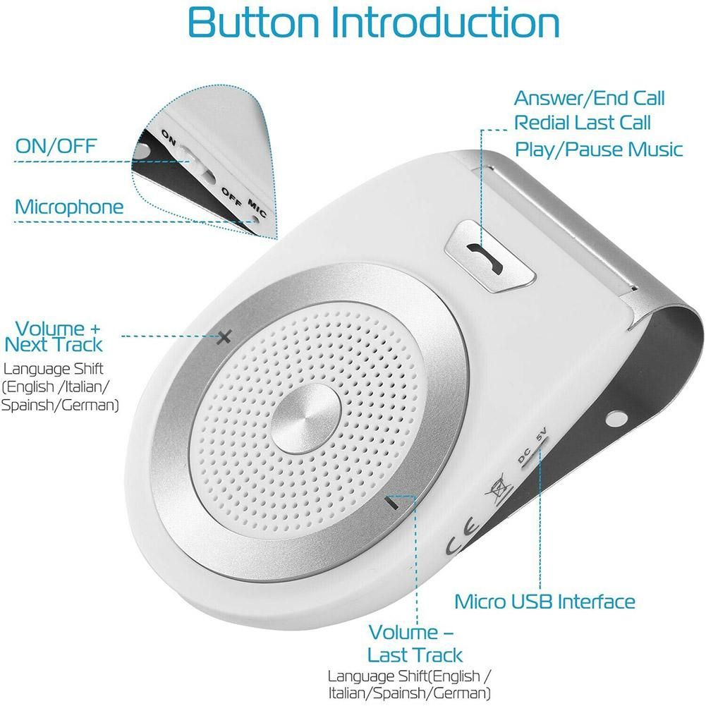 Wireless Car Speakerphone Kit