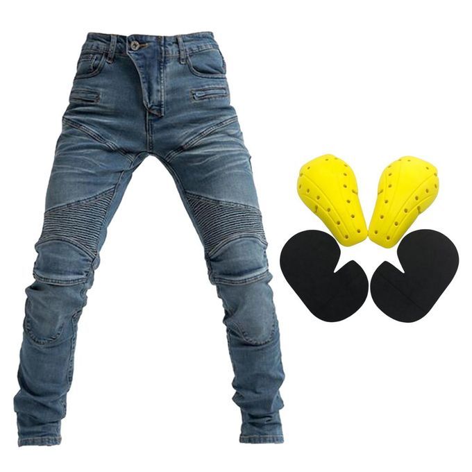 Men's Racing Motorcycle Pants Fly Racing Resistance Jeans Dual Sport
