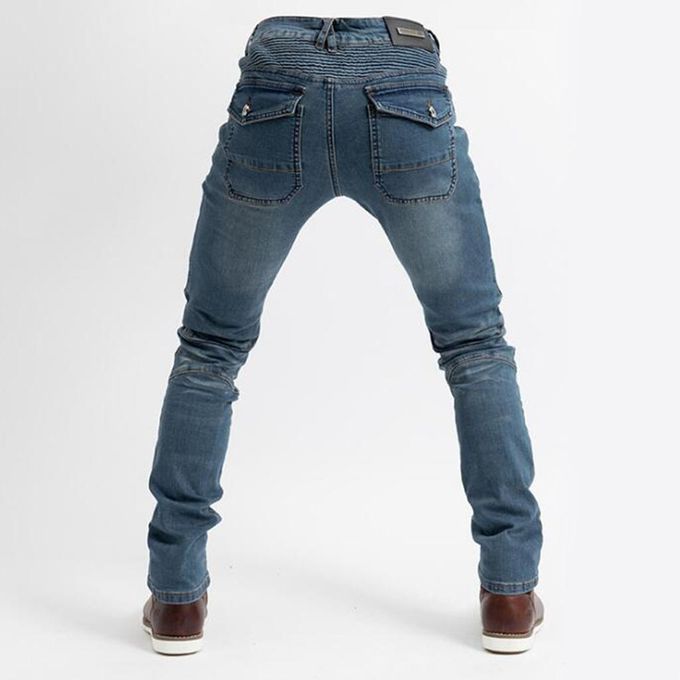 Men's Racing Motorcycle Pants Fly Racing Resistance Jeans Dual Sport