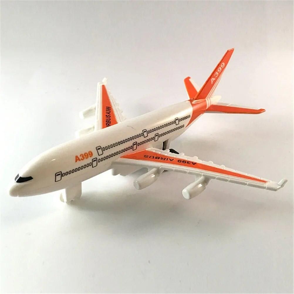 Air Bus Model Kids Children Fashing Airliner Passenger Plane Toy Passenger Model