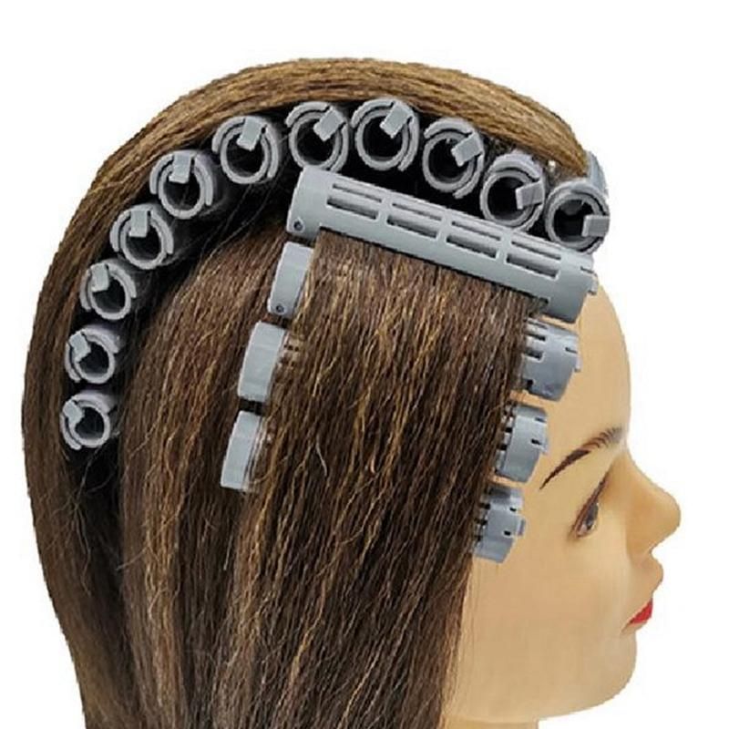 20Pcs Hair Perm Rods Styling Bars DIY Hair Clip Fluffy
