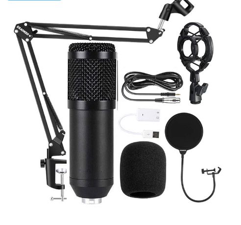 BM800 Studio Condenser Mic BM-800 For KTV Recording Computer Radio Braodcasting Singing