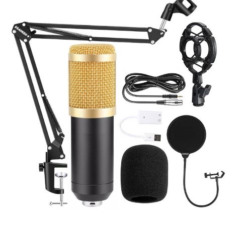 BM800 Studio Condenser Mic BM-800 For KTV Recording Computer Radio Braodcasting Singing