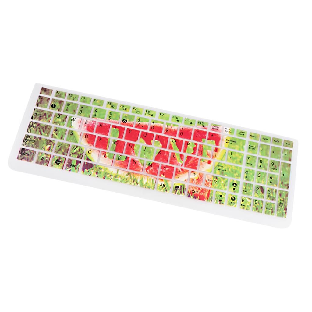 Rubber Keyboard Protector Keypad Cover Skin For  Laptop Watermelon