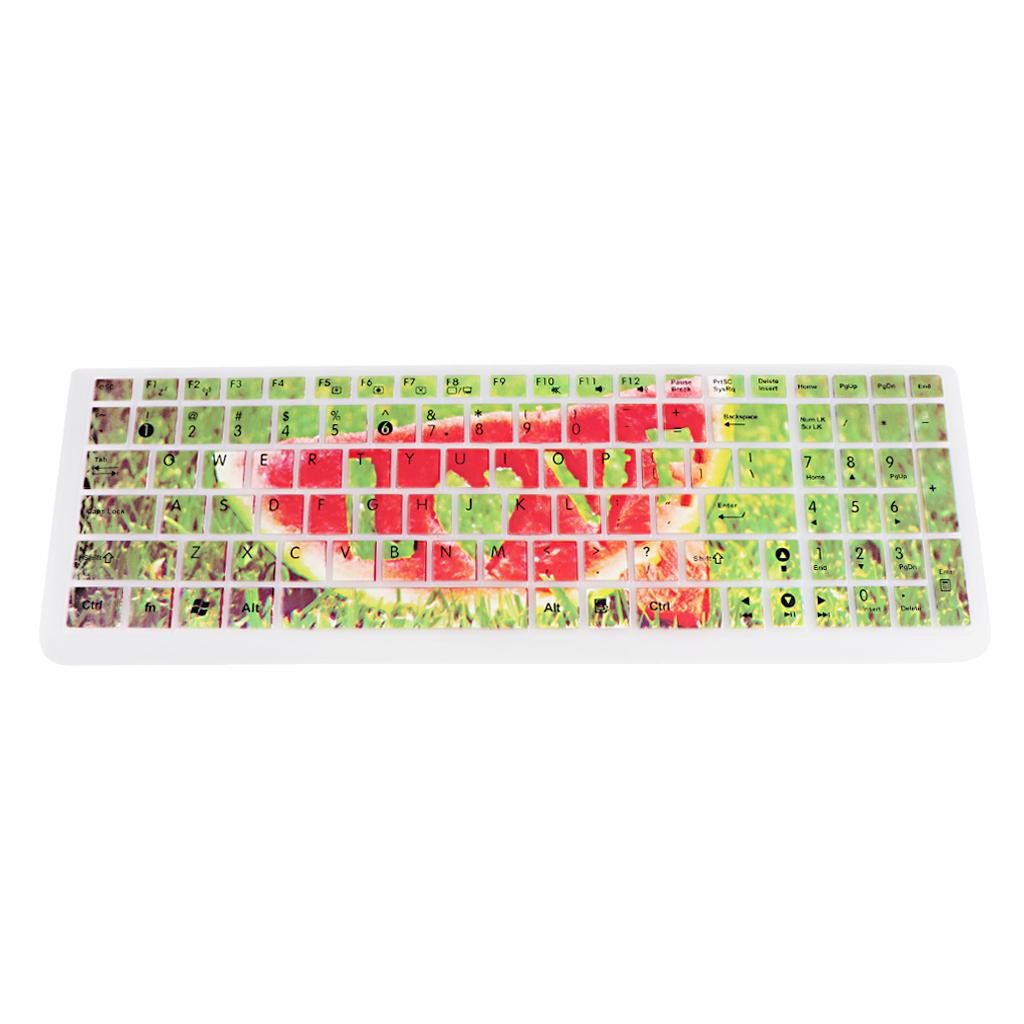 Rubber Keyboard Protector Keypad Cover Skin For  Laptop Watermelon