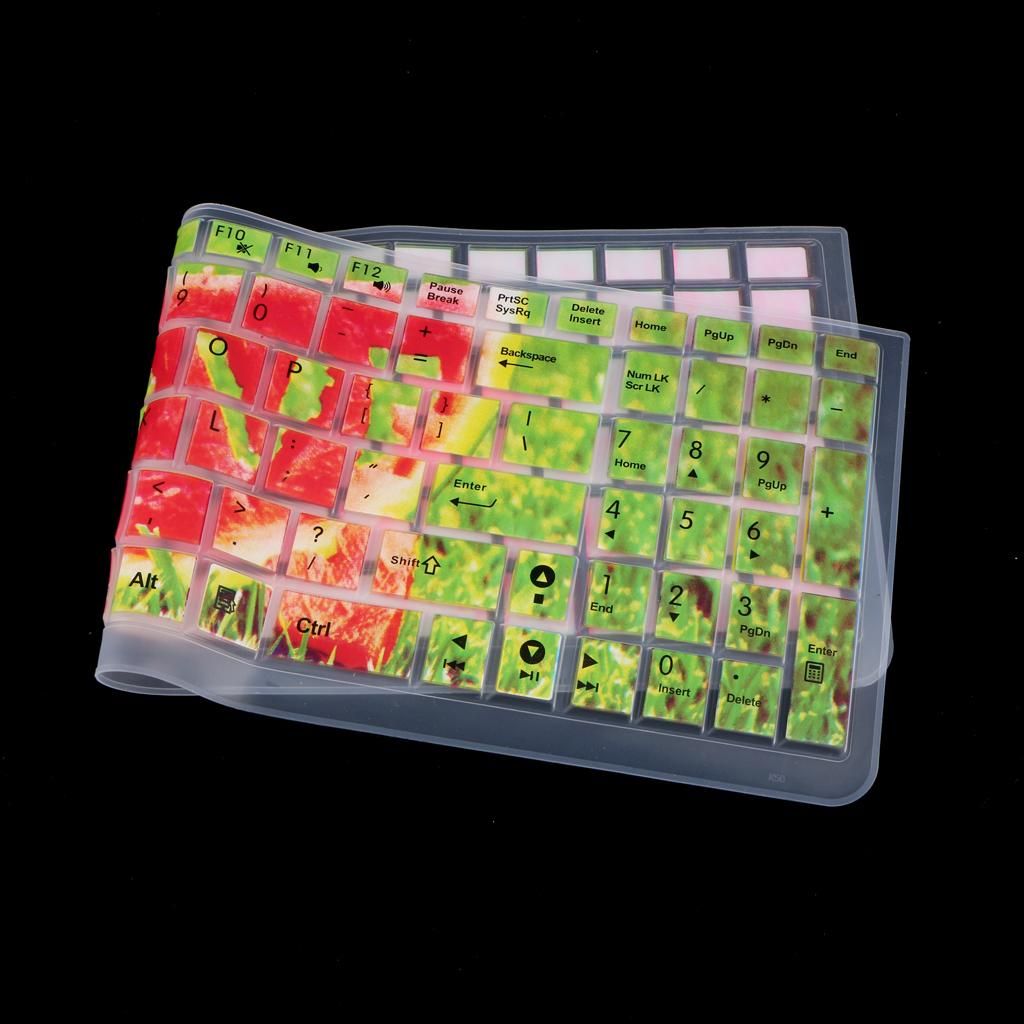 Rubber Keyboard Protector Keypad Cover Skin For  Laptop Watermelon