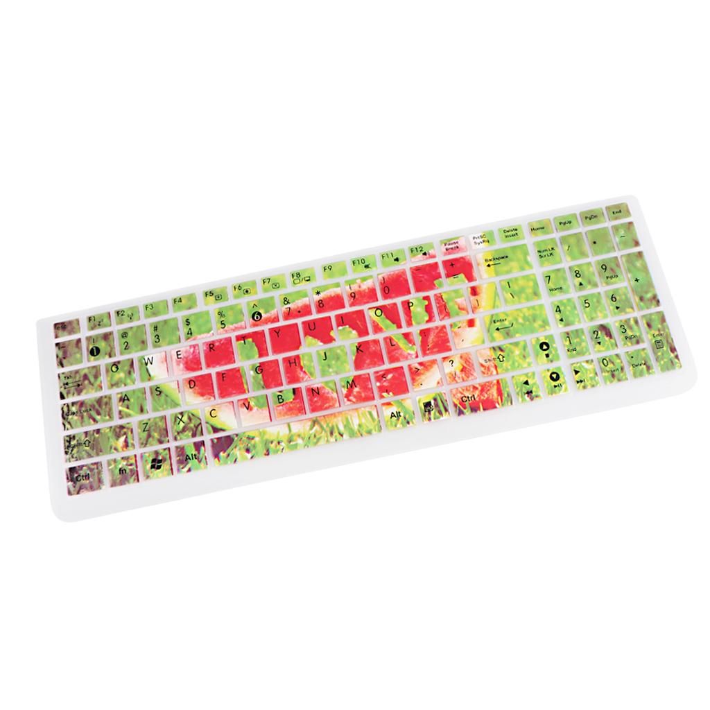 Rubber Keyboard Protector Keypad Cover Skin For  Laptop Watermelon