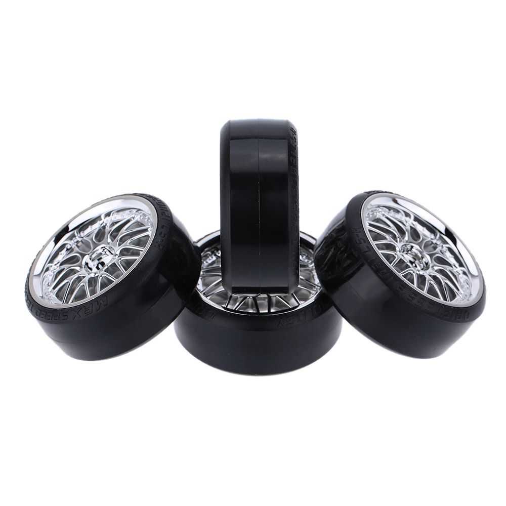 4Pcs/Set 1/10 Drift Car Tires Hard Tyre For Traxxas HSP