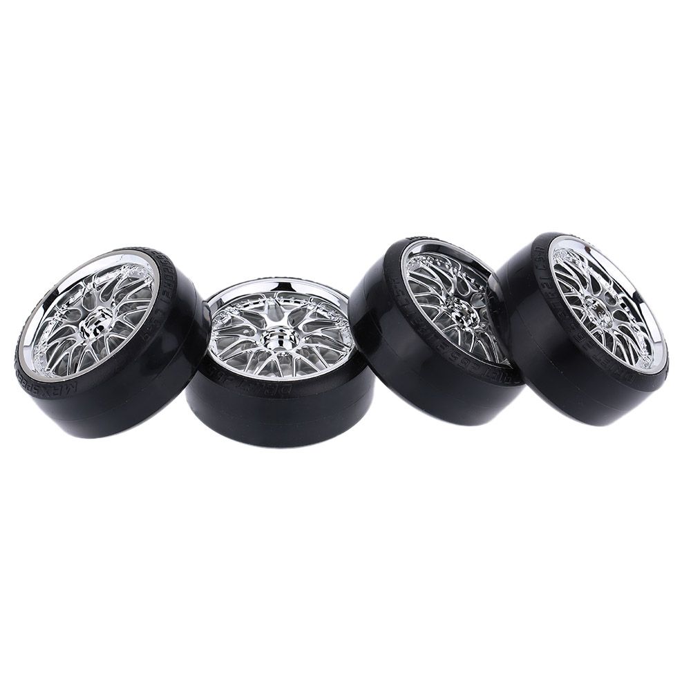 4Pcs/Set 1/10 Drift Car Tires Hard Tyre For Traxxas HSP