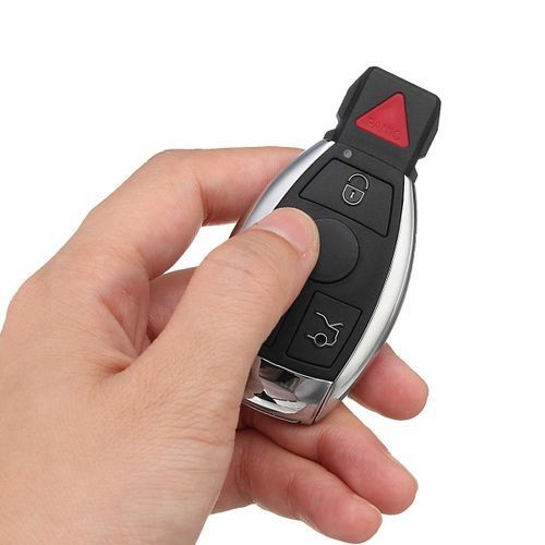 3+1 Buttons Fob Keyless Entry Remote Key For Mercedes-Benz