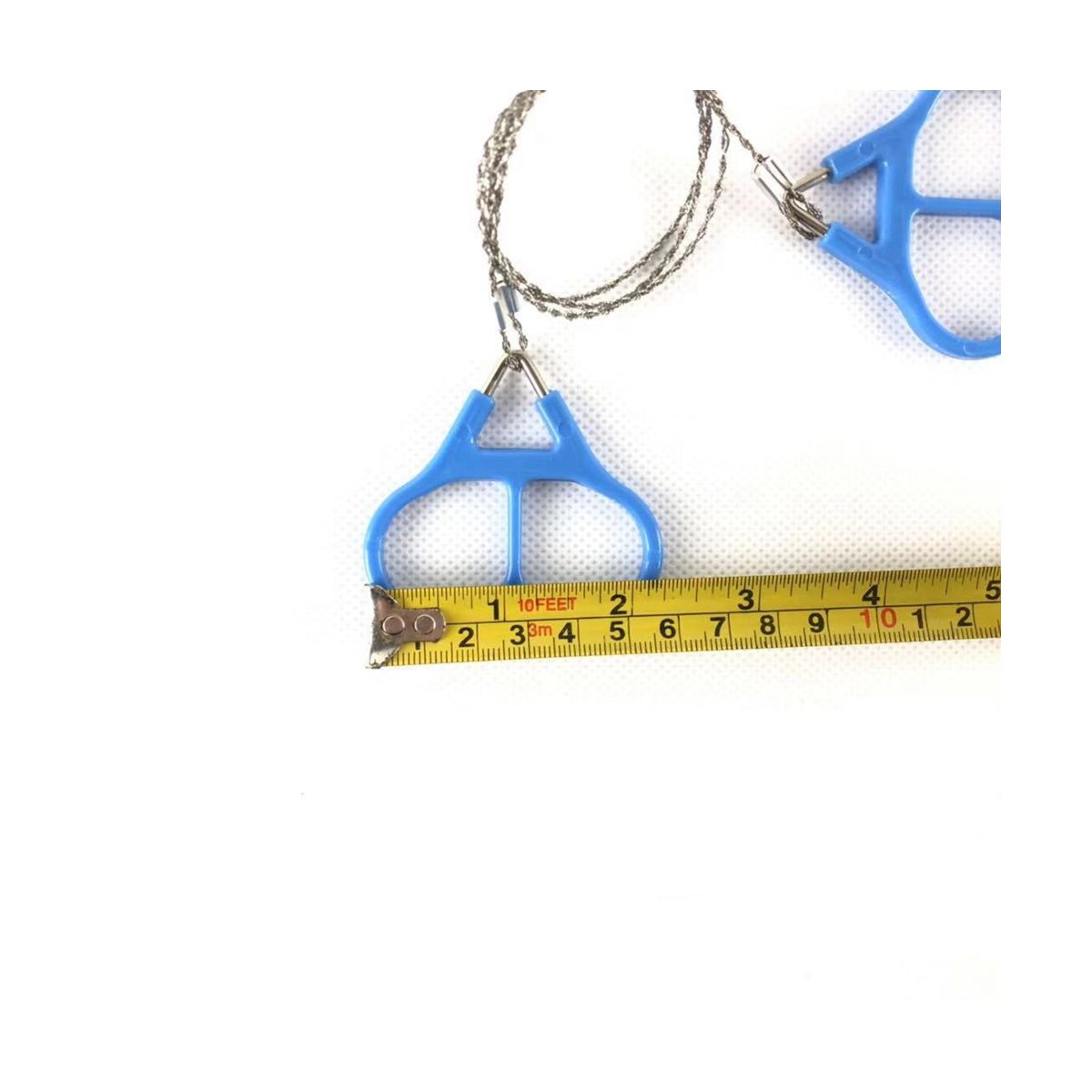 Wire Saw, 20 Inch Stainless Steel Serrated Rope Saw,
