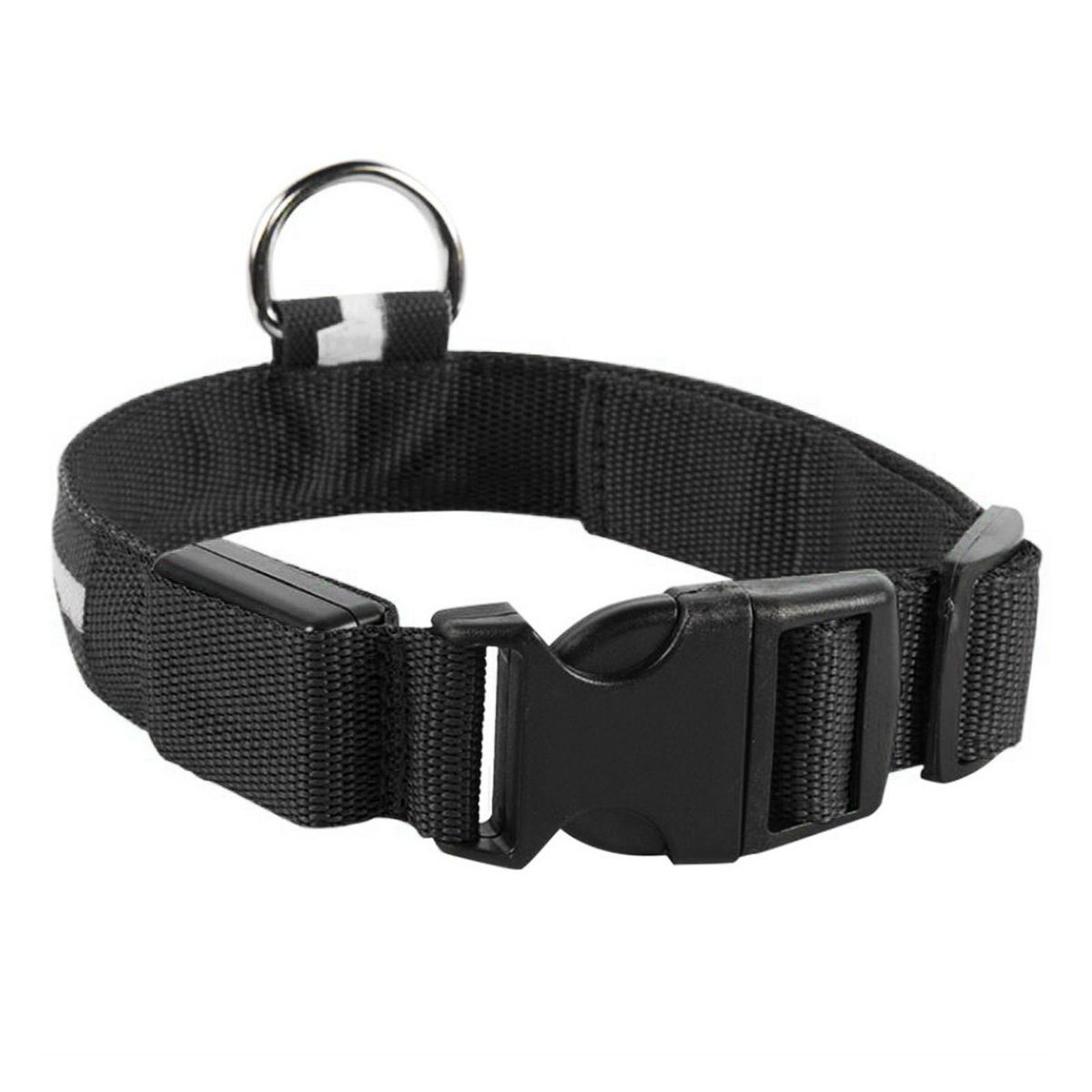 Pet Light Up LED Collar Dog Leash, Silk Mesh Nylon Light-emitting Small Collar, Water-Resistant Glow in The Dark Dog Collars