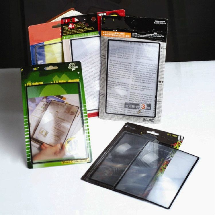 Card Slim Reading 3x Magnifier Business Card Magnifier, Specification:120,,180mm