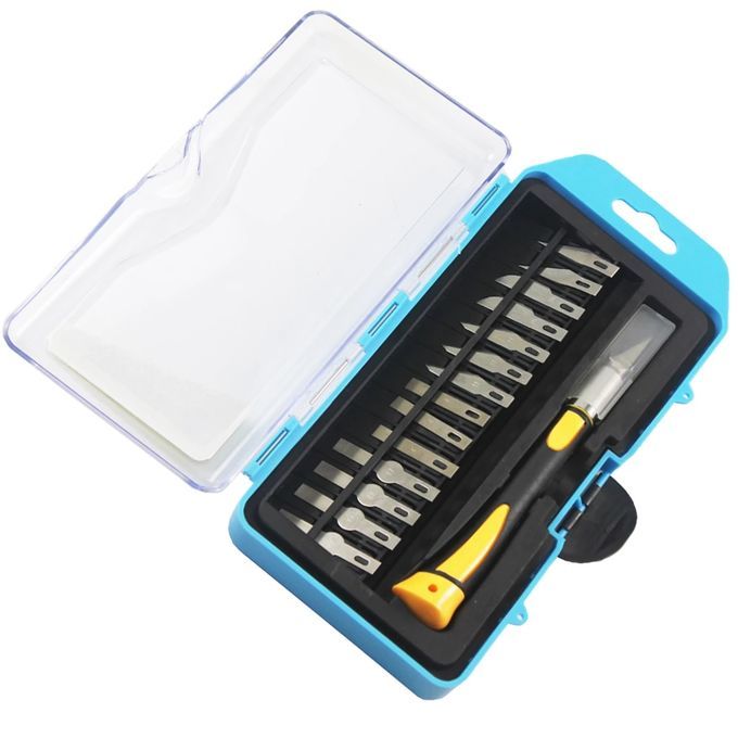 1 Knives With 14 Bl-ade Replacement Surgical Scalpel Paper Cut