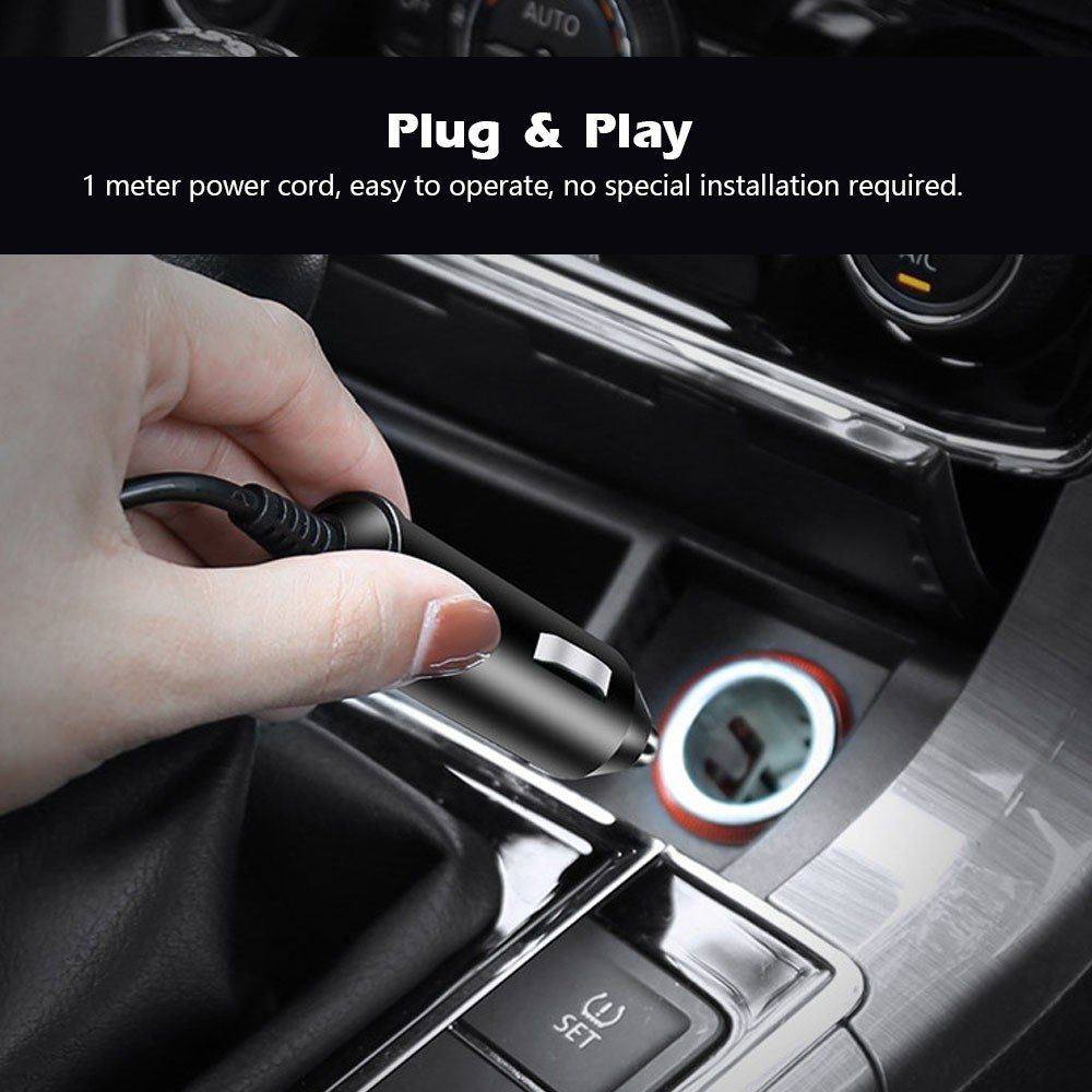 Car Thermos Cup 12.0V Electric Kettle Heating Cup Stainless