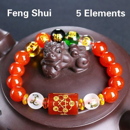 5 Elements Feng Shui Beads Talisman Luck Amulet Bracelet