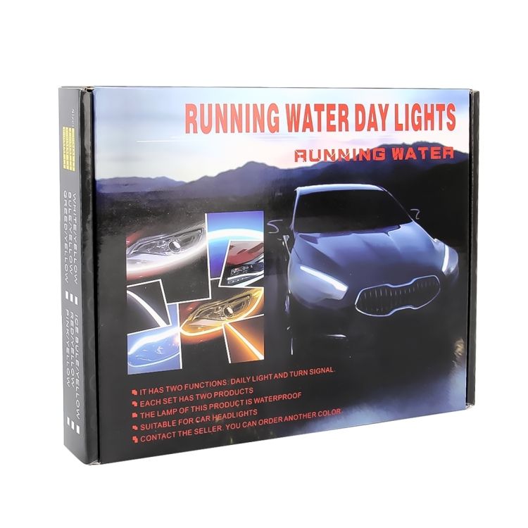 2 PCS 60cm DC12V 7.5W Ultra-thin Waterproof Car Turn Lights