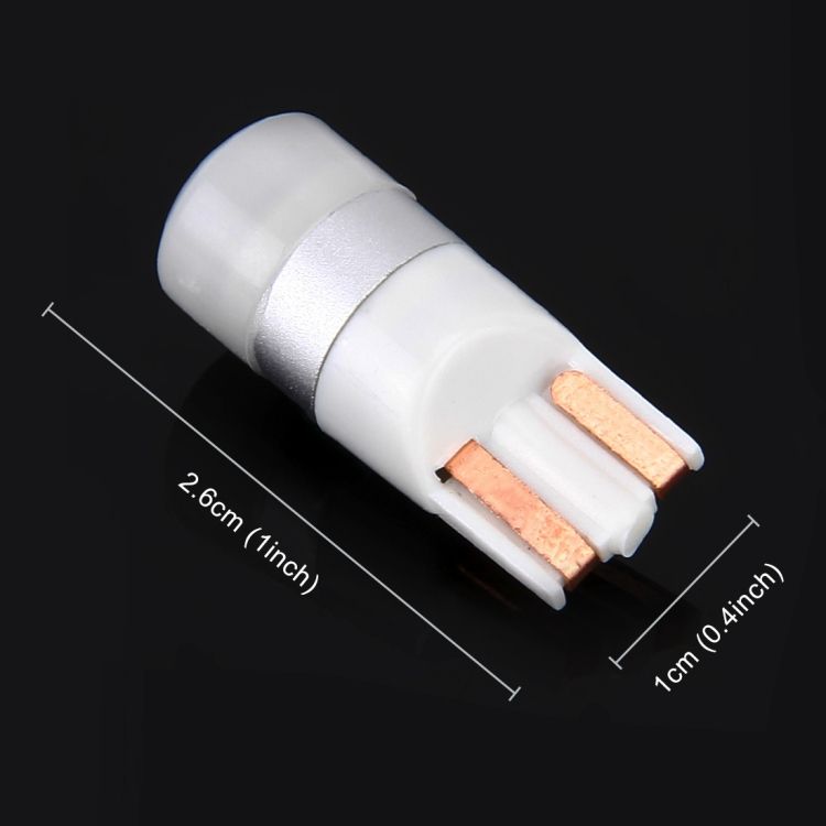 2 PCS T10/W5W/194/501/168 1W 70LM 6000K Car Reading Lamp