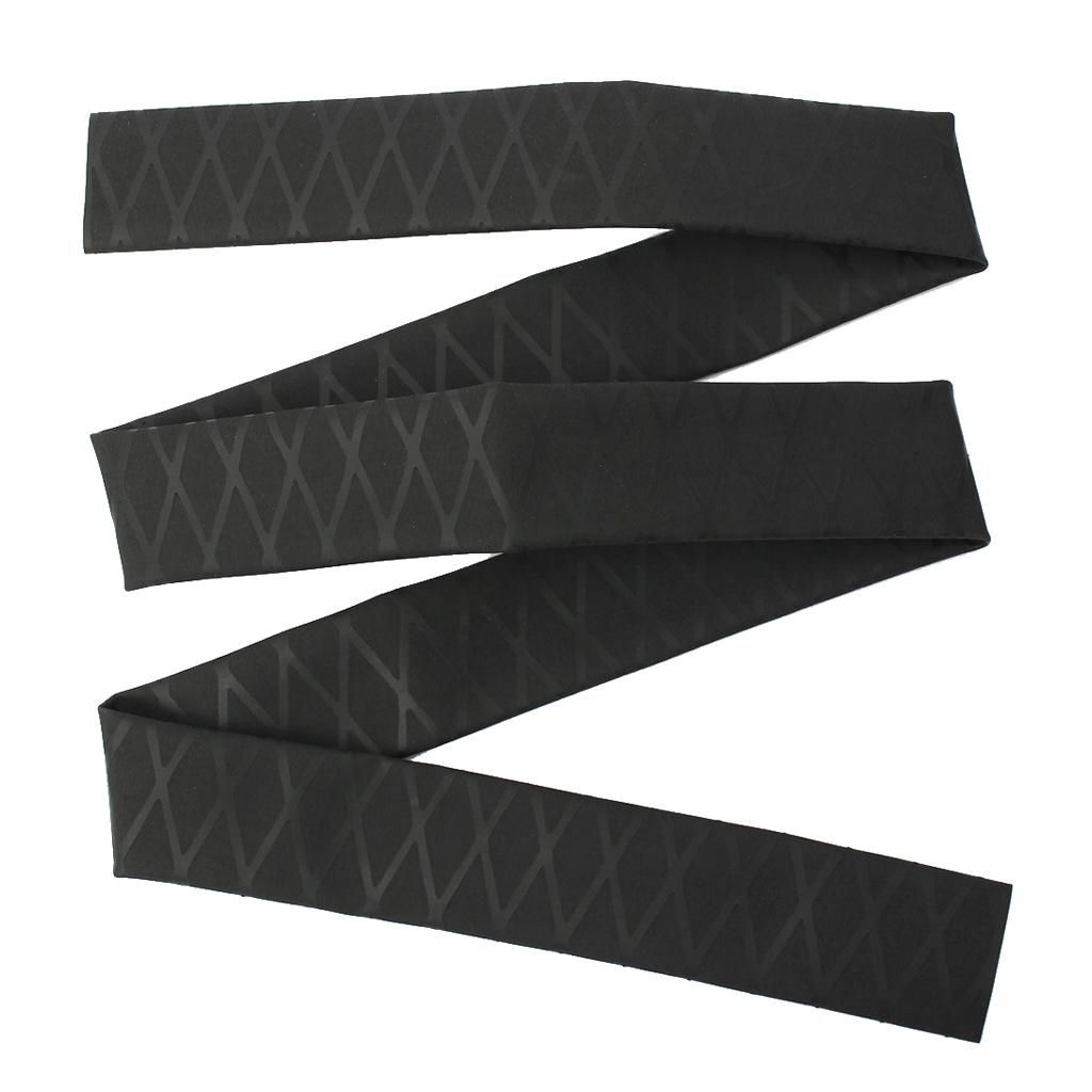Silicone Rubber Heat Shrink Wrap Tube Non Slip  Rod 35mm Black