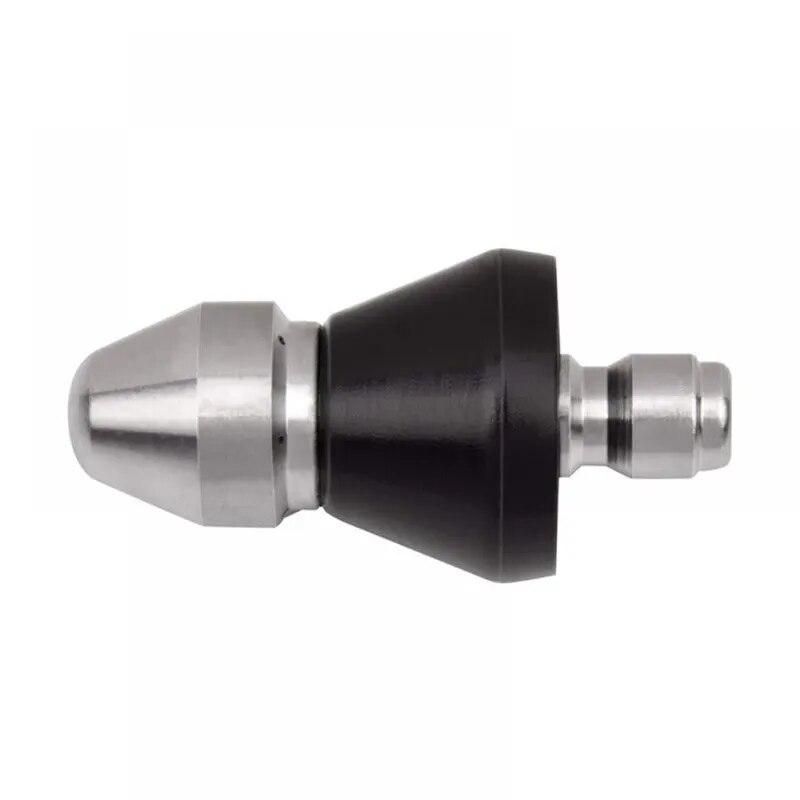 Metal 1/4"Quick High Pressure Washer 6 Jet Nozzle Universal Washing Machine Drain Pipe Dredging Cleaning Nozzle