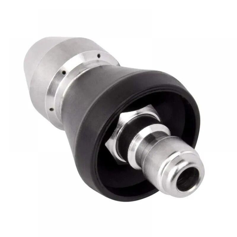 Metal 1/4"Quick High Pressure Washer 6 Jet Nozzle Universal Washing Machine Drain Pipe Dredging Cleaning Nozzle