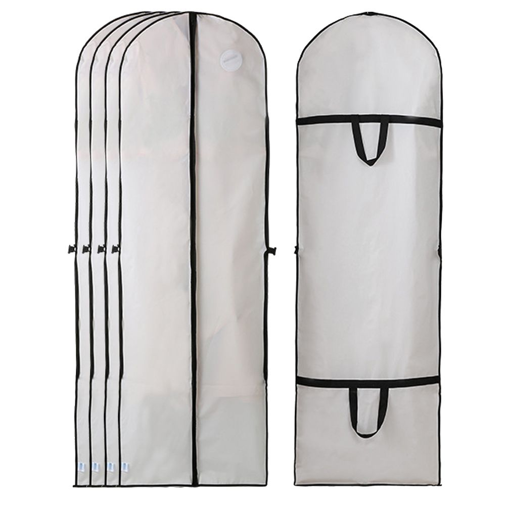 4 PCS Wedding Gown Cover Dress Garment Clothes Storage Bag