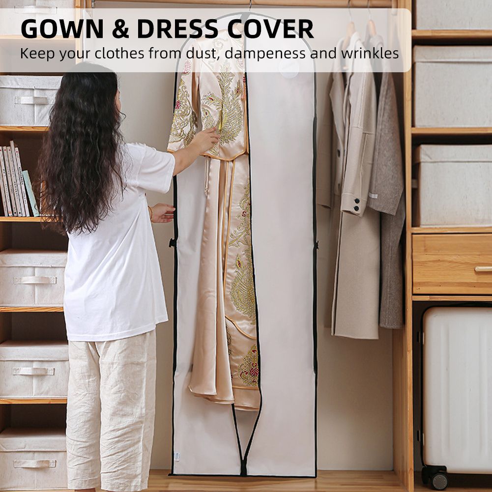 4 PCS Wedding Gown Cover Dress Garment Clothes Storage Bag