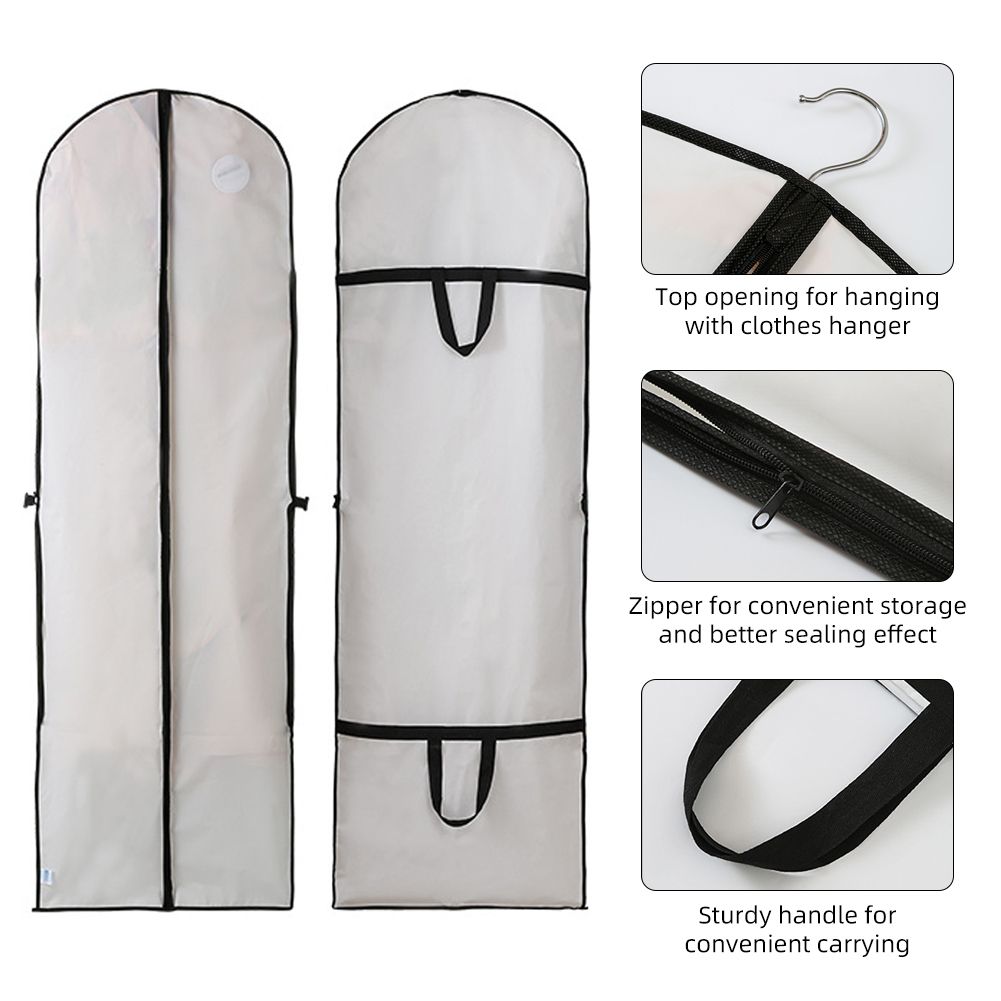 4 PCS Wedding Gown Cover Dress Garment Clothes Storage Bag