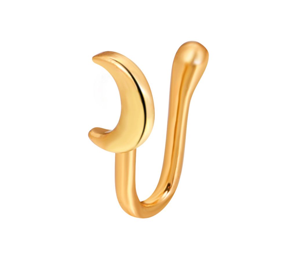 9 Pices Copper Plated Nose Clips Fashion Jewelry