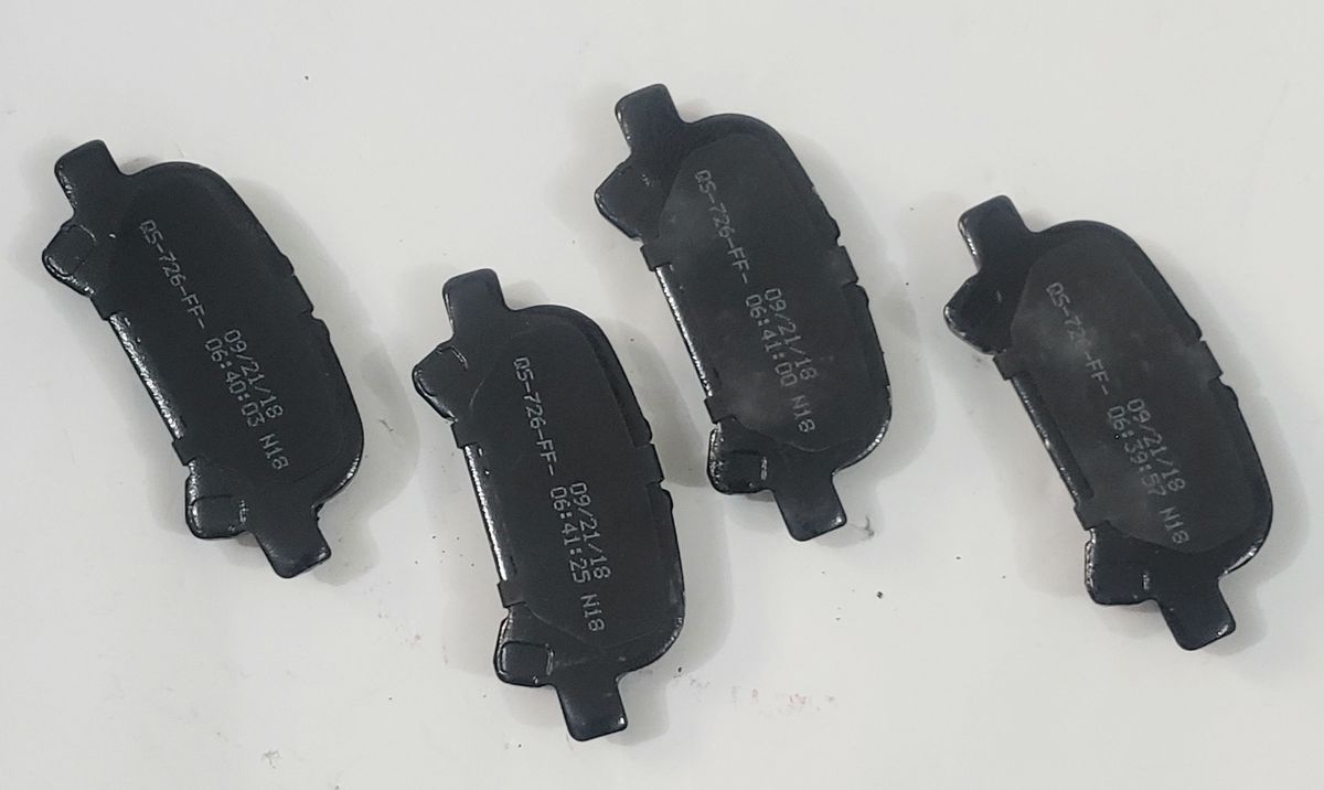 QS ZD 828 CERAMIC REAR BRAKE PAD SET