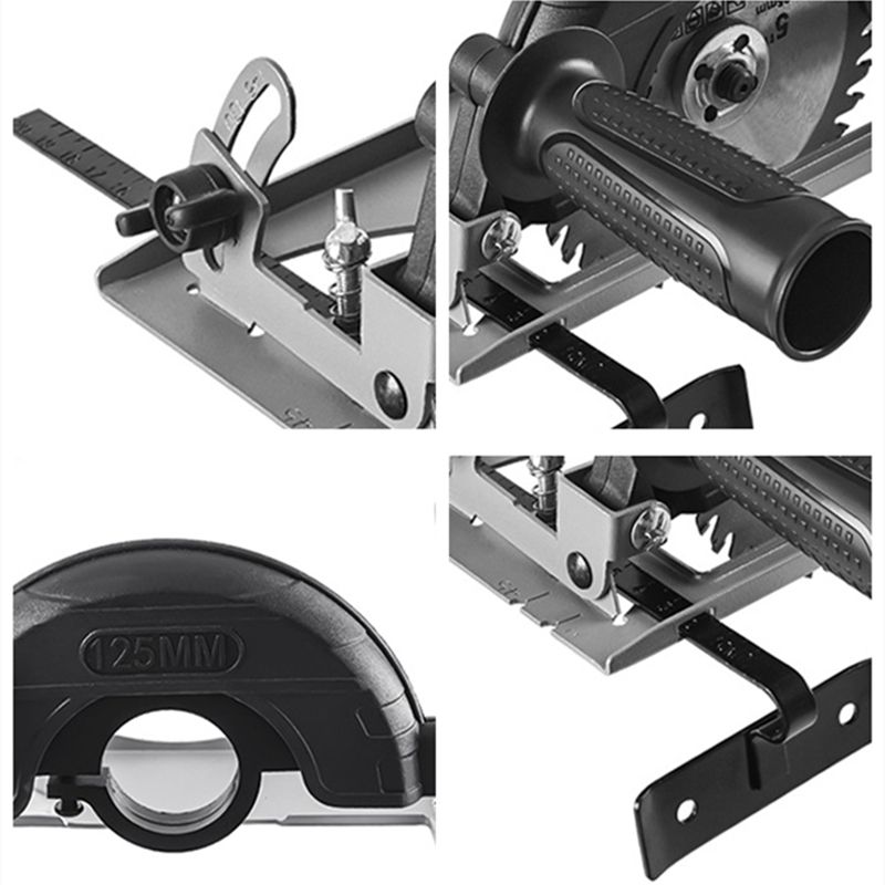 Hand Angle Grinder Converter To Cutter Cutting Machine Refit Electric Chain Saw Circular Saw Bracket Base Woodworking Table Tool Base Bracket