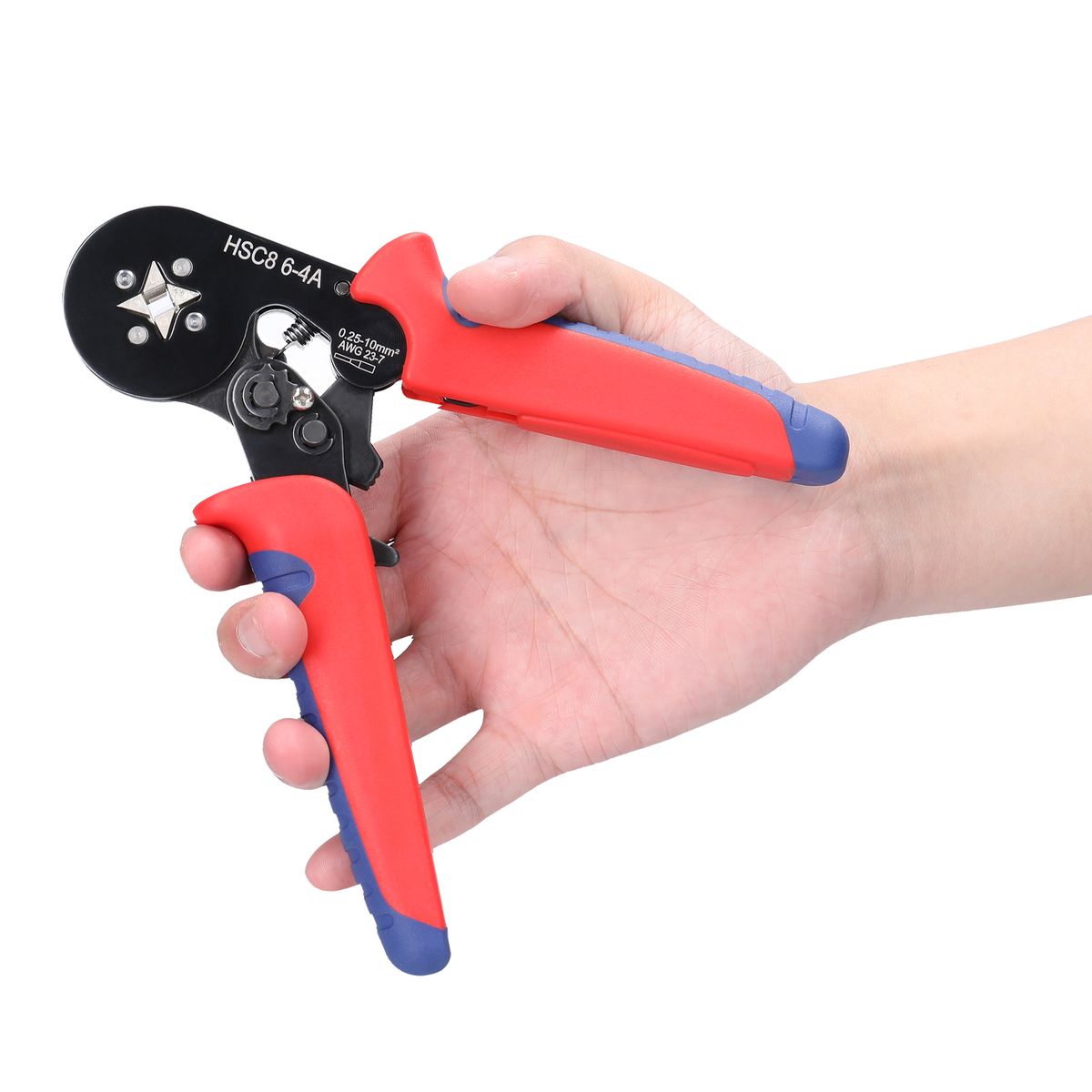 HSC8 6-4 0.25-10m㎡ AWG23-7 Ferrule Crimping Tool Kit High