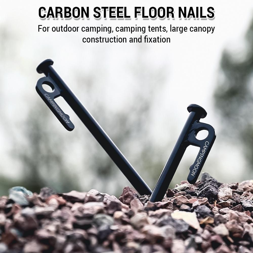 Anti-Rust Tent Nail Fixed Pole Canopy Nail Camping Nail Camping Nail High Carbon Steel Electrophoresis