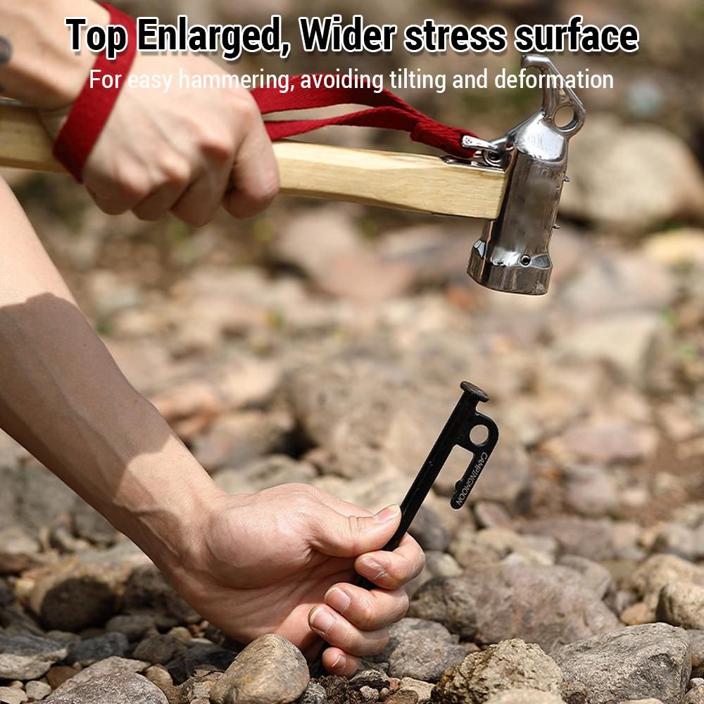 Anti-Rust Tent Nail Fixed Pole Canopy Nail Camping Nail Camping Nail High Carbon Steel Electrophoresis