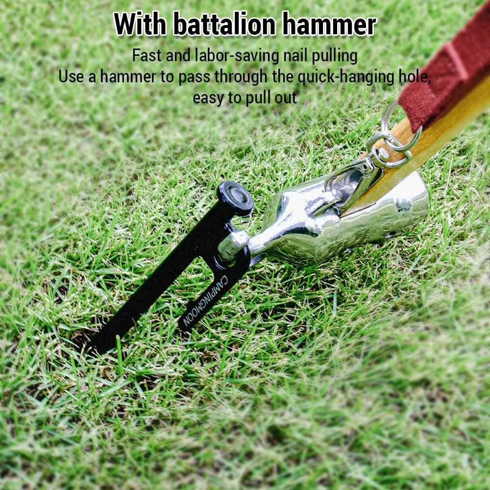 Anti-Rust Tent Nail Fixed Pole Canopy Nail Camping Nail Camping Nail High Carbon Steel Electrophoresis