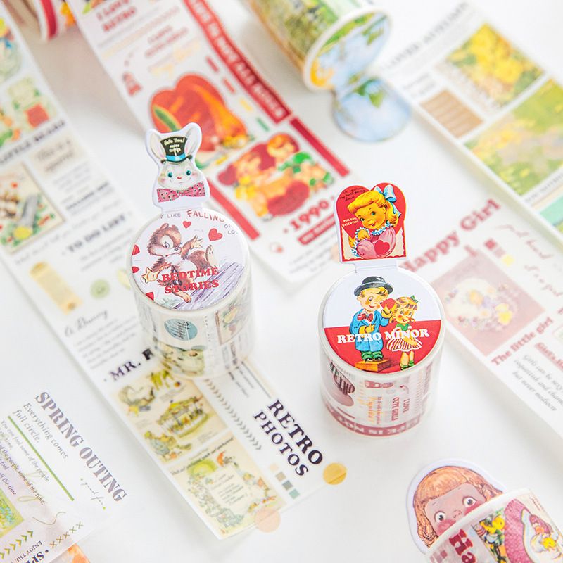 10pcs 1lot Decorative Adhesive Tapes New Romanticism Series