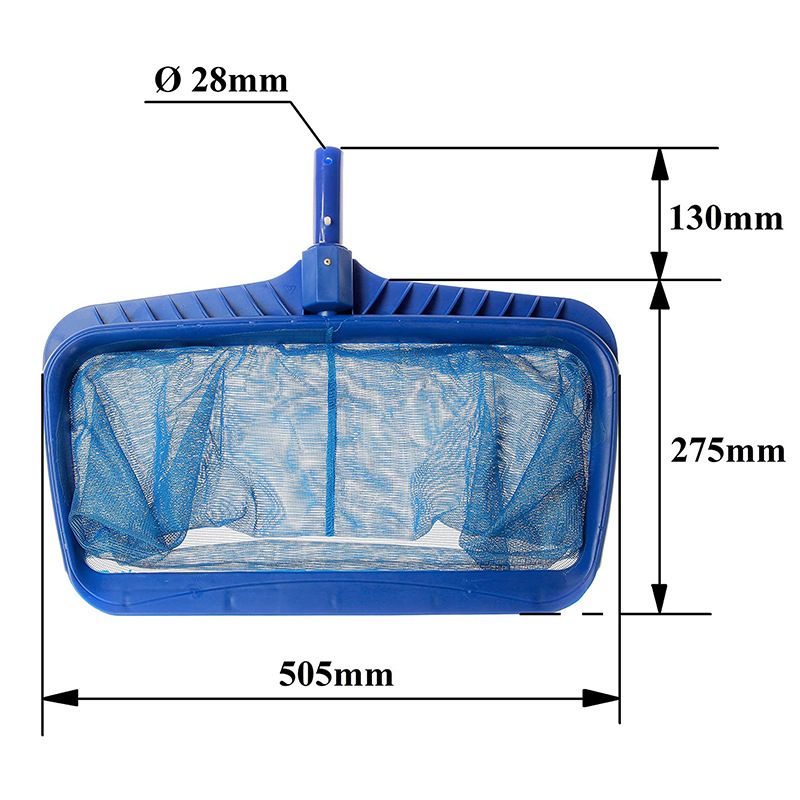 Swimming Pool Skimmer Heavy-duty Cleaning Tool And Net Bag